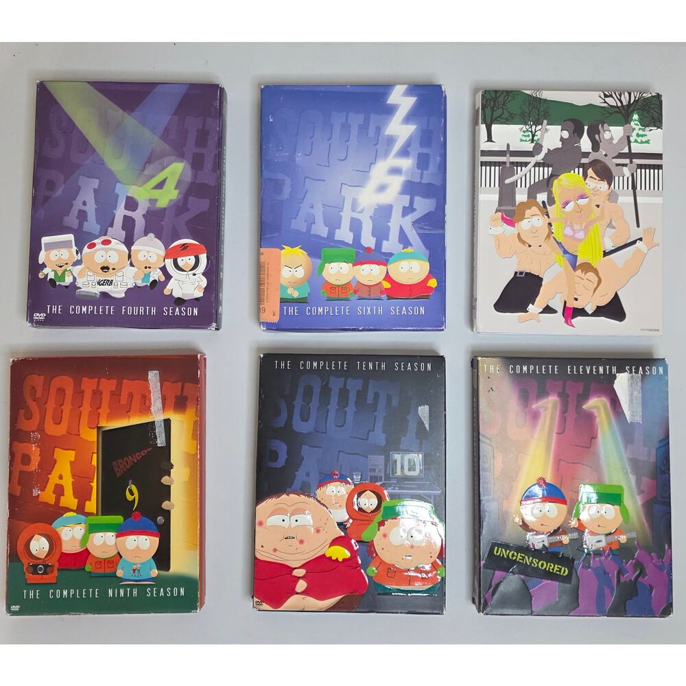 South Park DVD Set Seasons 4, 6, 8-11